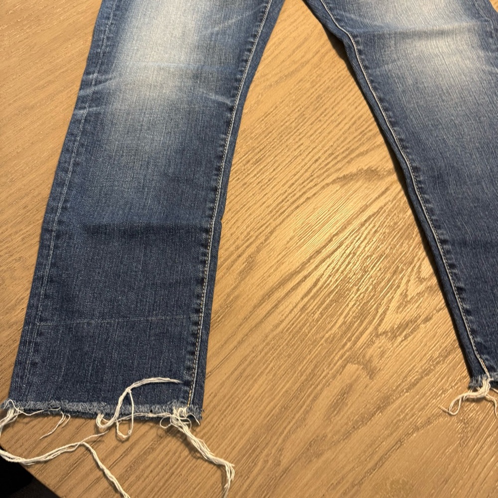 Adriano Goldshmied The Ex-Boyfriend Slouchy Slim Medium Wash Jeans Sz 28R Relax - Picture 6 of 11
